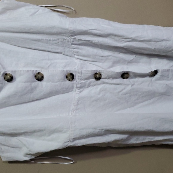 Love & Legend White Button-Down Dress Size 2x - Picture 4 of 6